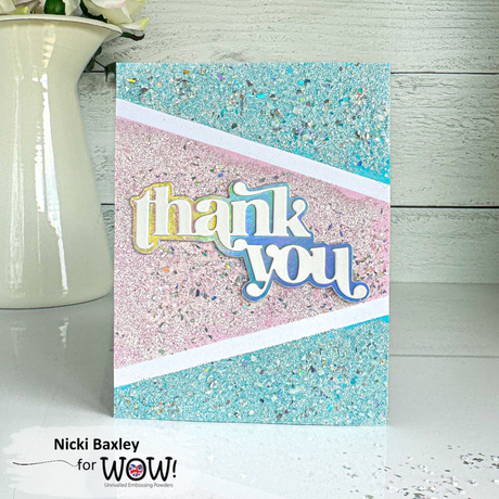 Wow Ice Crystals Trio ... inspired by Marion Emberson