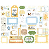 Echo Park Winnie The Pooh Baby Frames & Tags (WPB442025)