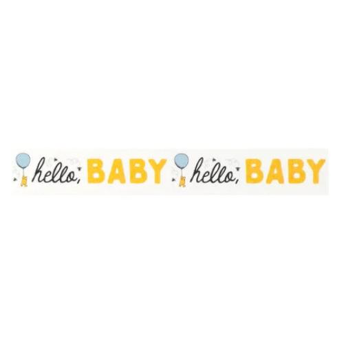 Echo Park Winnie The Pooh Baby Washi Tape Hello Baby Balloon (WPB442026)