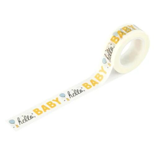 Echo Park Winnie The Pooh Baby Washi Tape Hello Baby Balloon (WPB442026)