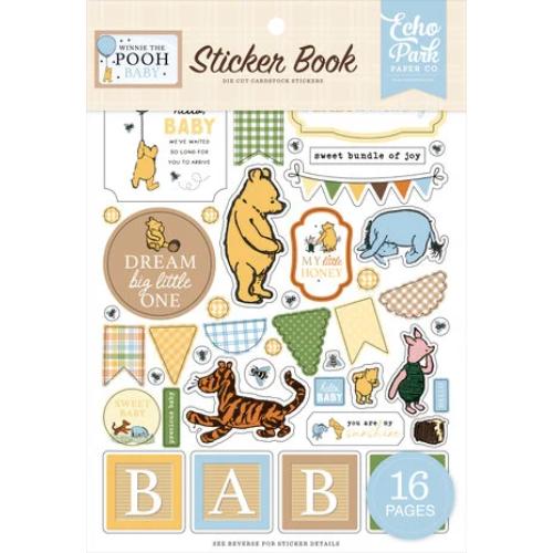 Echo Park Winnie The Pooh Baby Sticker Book (WPB442029)