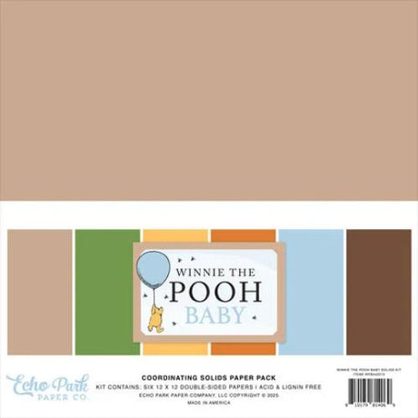 Echo Park Winnie The Pooh Baby Mega Bundle (WPB442050) - Postage as per Actual