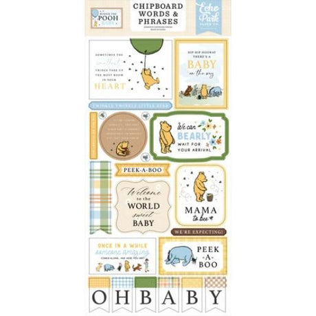 Echo Park Winnie The Pooh Baby Mega Bundle (WPB442050) - Postage as per Actual