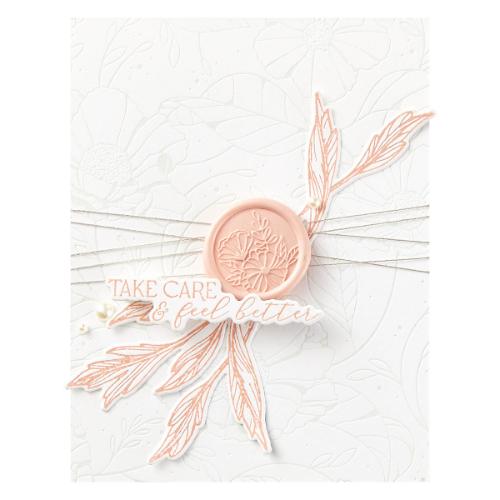 Spellbinders - Timeless Blooms Wax Seal Stamp