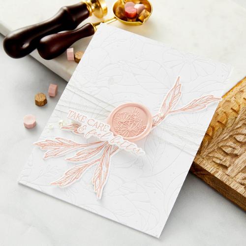 Spellbinders - Timeless Blooms Wax Seal Stamp