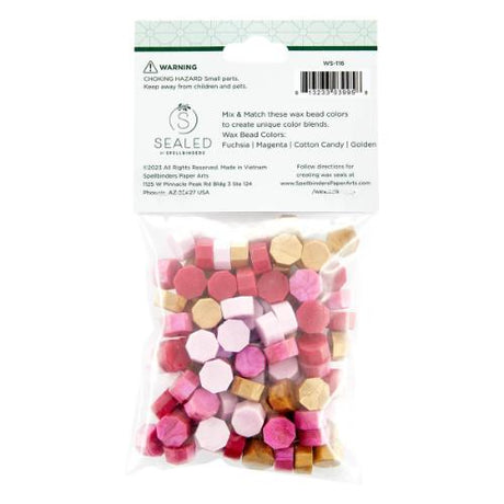 Spellbinders - Must-Have Wax Bead Mix Pink