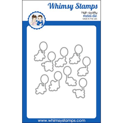 Whimsy Stamps - AlFROGabet Outlines Die Set