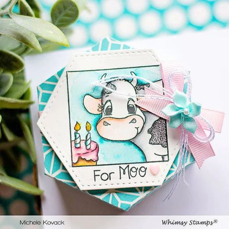 Whimsy Stamps - Nested Hexagon Die Set