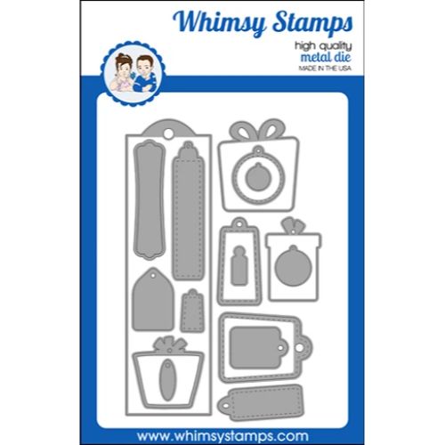 Whimsy Stamps - Bookmark and Tags Die Set