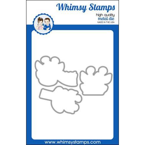 Whimsy Stamps - Giraffes Peeking Outlines Die Set