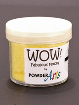 Wow Yellow Flock (45ml Jar)