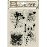 Stamperia Herbarium Silvae Clear Stamp Botanic (WTK231)