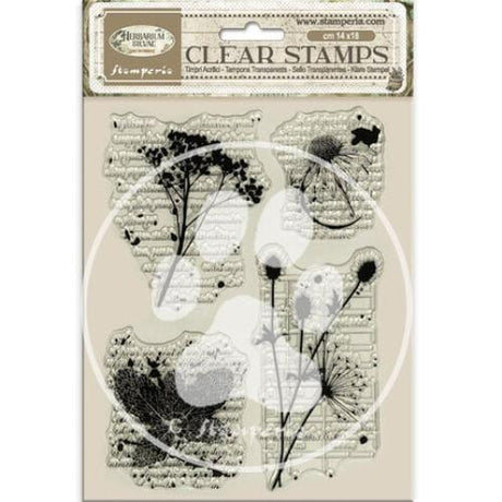 Stamperia Herbarium Silvae Clear Stamp Botanic (WTK231)