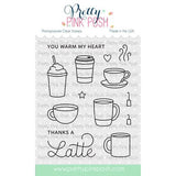 Pretty Pink Posh - Winter Drinks stamp set