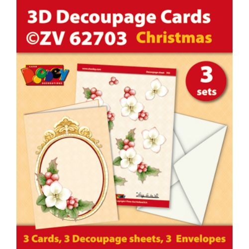 3D Decoupage-Cards Christmas 703