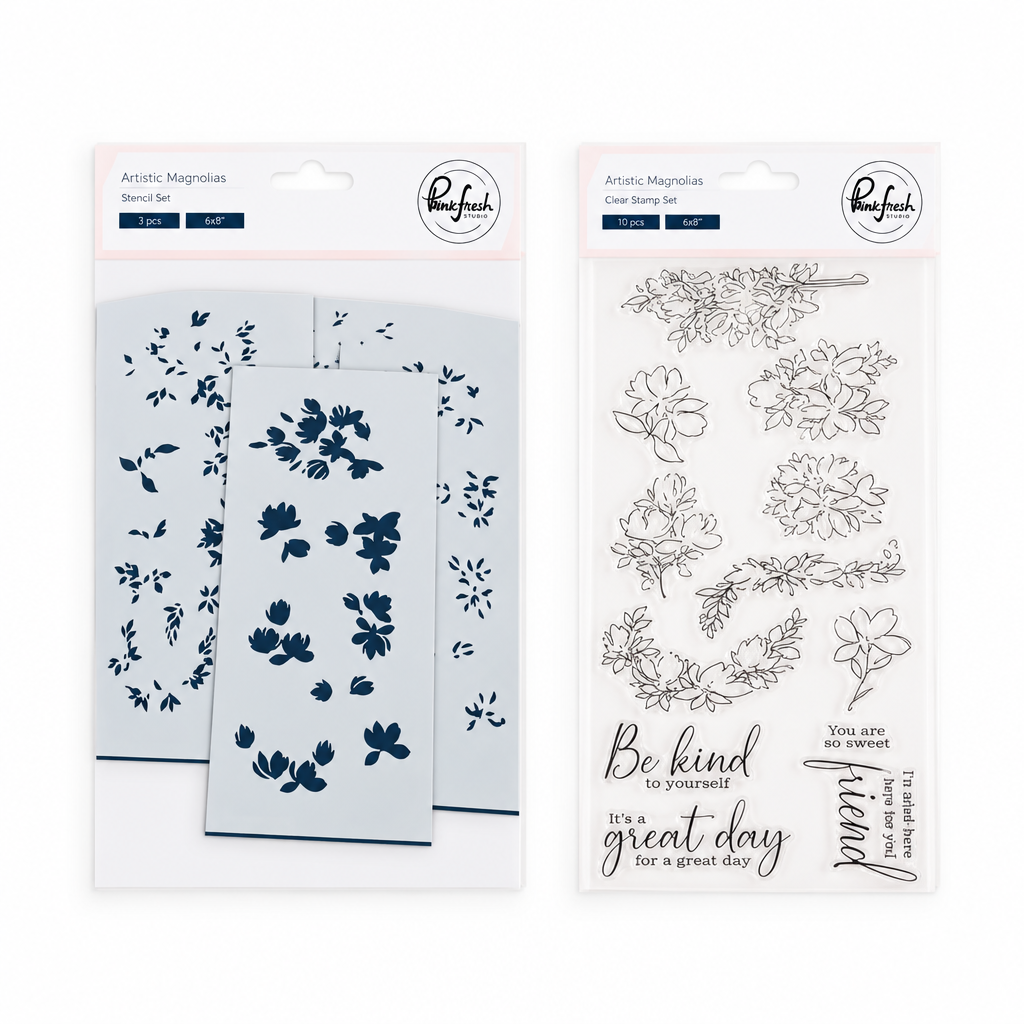 Pinkfresh Studio - Artistic Magnolias Bundle