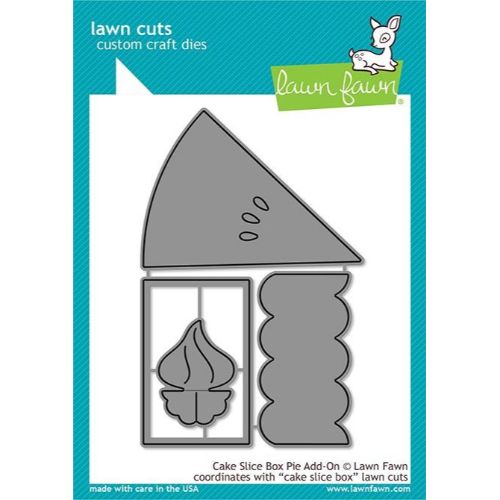 Lawn Fawn - Cake Slice Box Pie Add-On