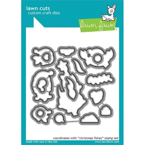 Lawn Fawn - Christmas Fishes - Lawn Cuts