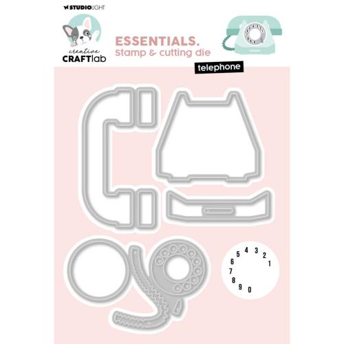 Studio Light - Essentials Stamp & Cutting Die Telephone