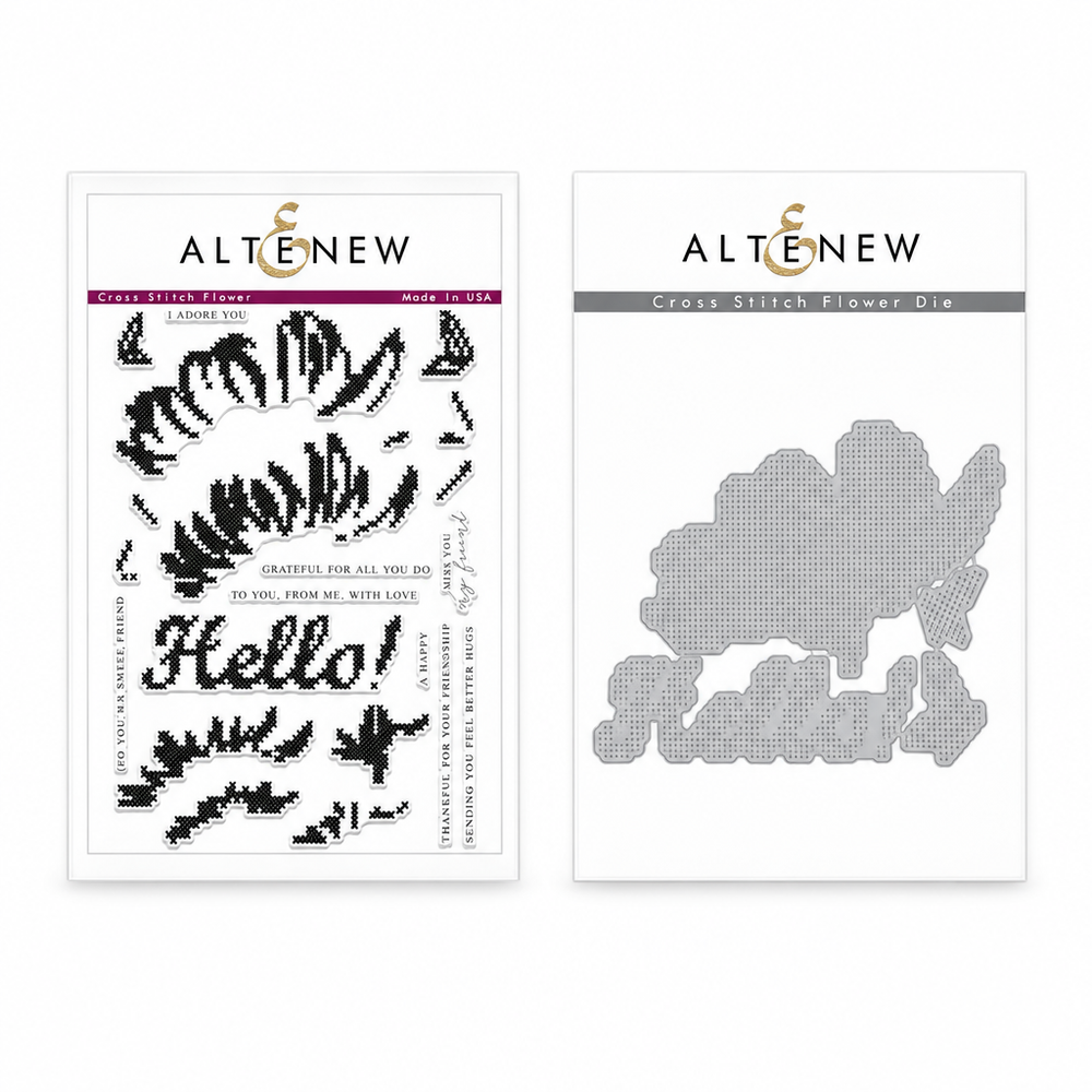 Altenew - Cross Stitch Flower Bundle