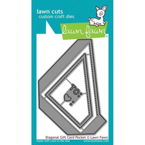 Lawn Fawn - Diagonal Gift Card Pocket