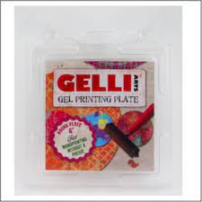 4" Round Gelli Printing Plates