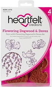 Heartfelt Creations - Flowering Dogwood & Doves Die HCD1-7131
