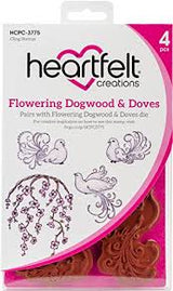 Heartfelt Creations - Flowering Dogwood & Doves Die HCD1-7131