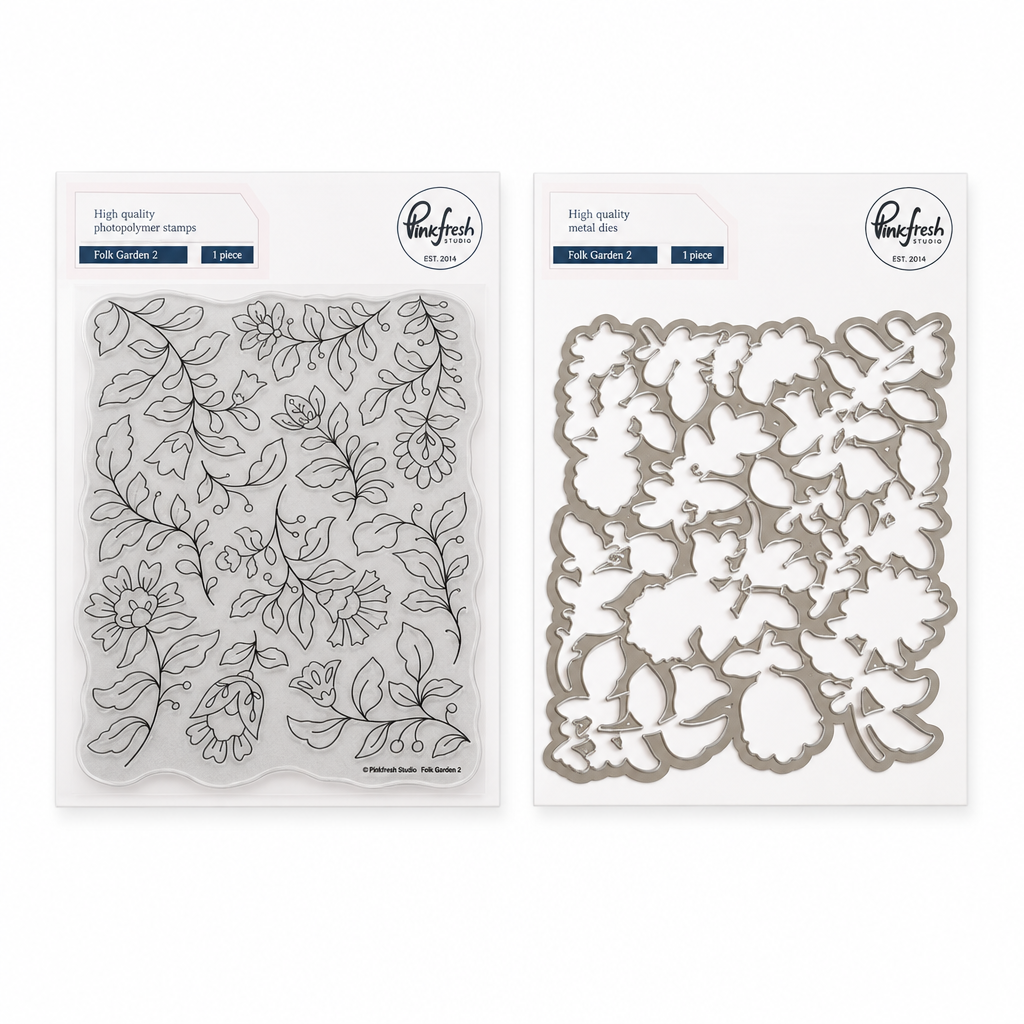 Pinkfresh Studio - Folk Garden 2 Bundle