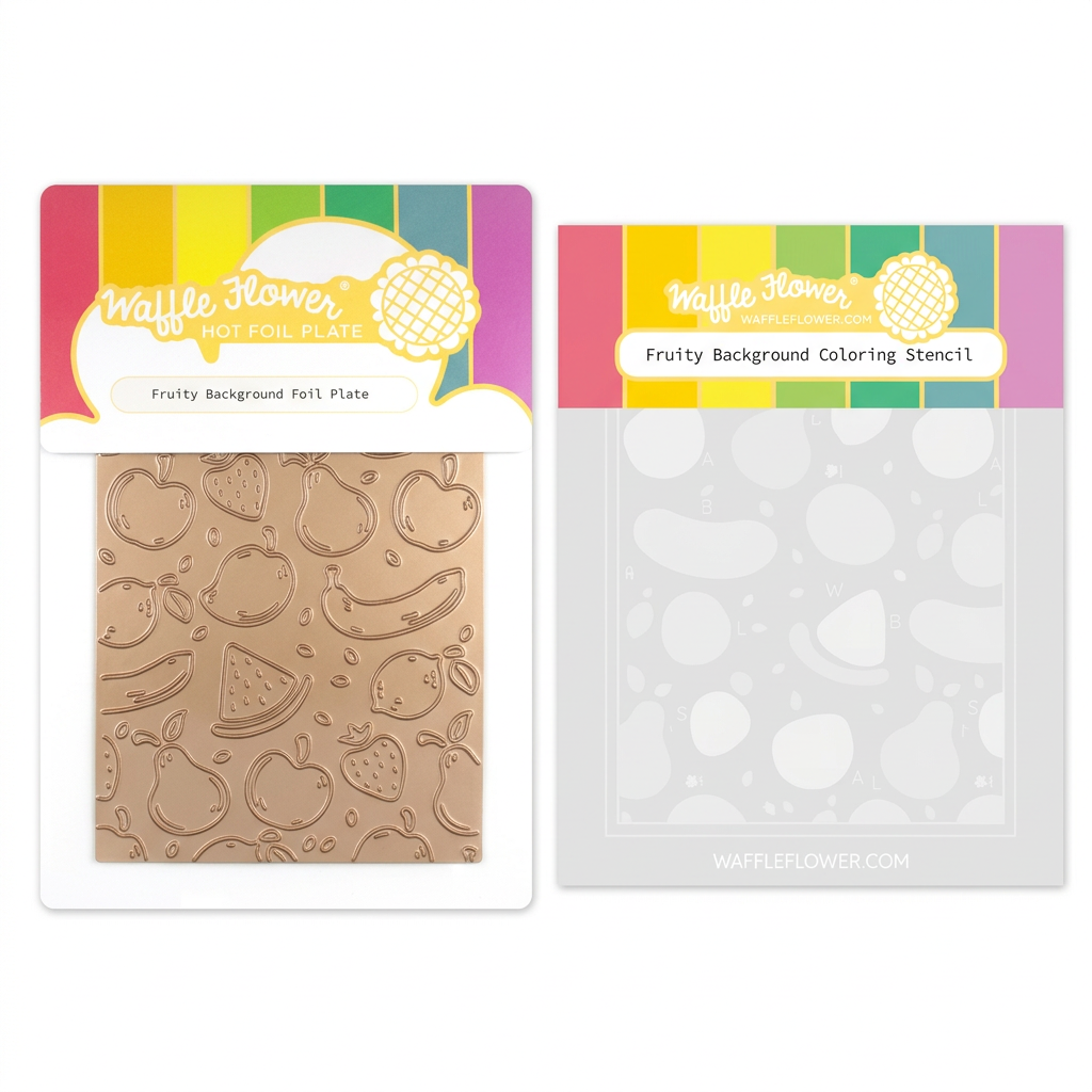 Waffle Flower - Fruity Background Bundle