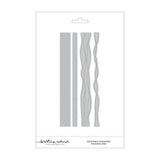 Concord & 9th - Kristina's Finishing Touches Stamp Set (4 x 8), Dies & Stencil Bundle - Postage as per Actual