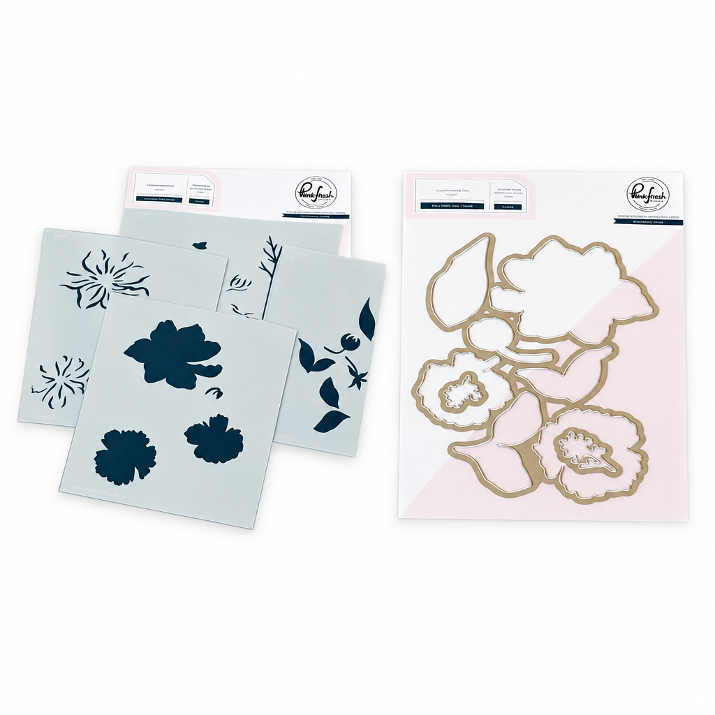 Pinkfresh Studio - It's a New Day Floral Bundles