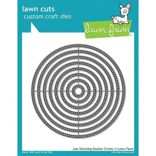 Lawn Fawn - Just Stitching Double Circles