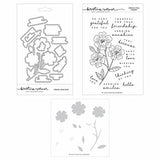 Concord & 9th - Spring Stem Stamps (4 x 6), Stencils & Dies Bundle - Postage as per Actual