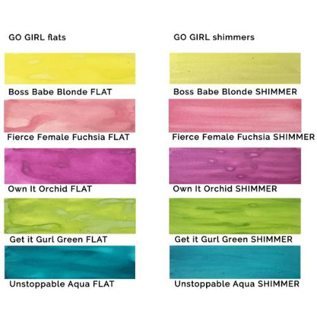 Lindy's Stamp Gang Go Girl! Shimmers Magical Shaker 2.0 SET (mshaker-SET-09)