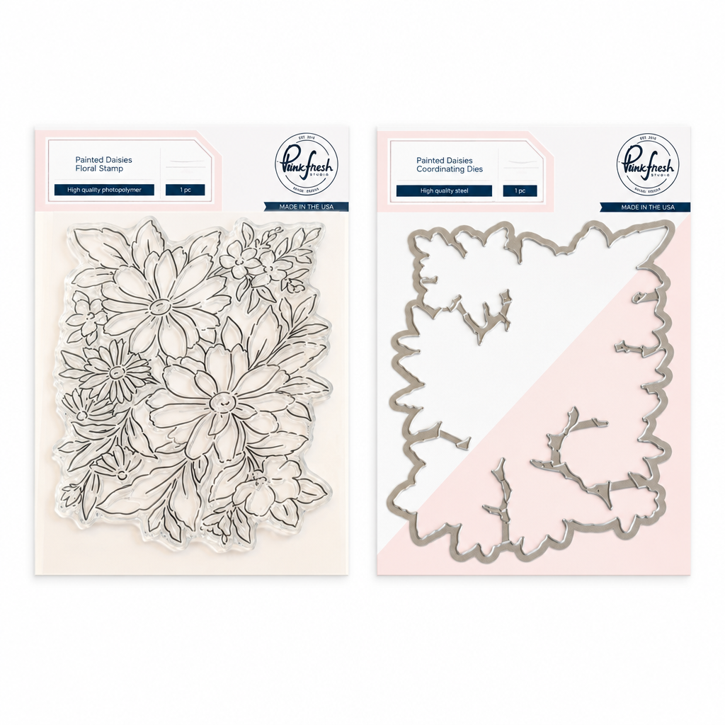 Pinkfresh Studio - Painted Daisies Bundle