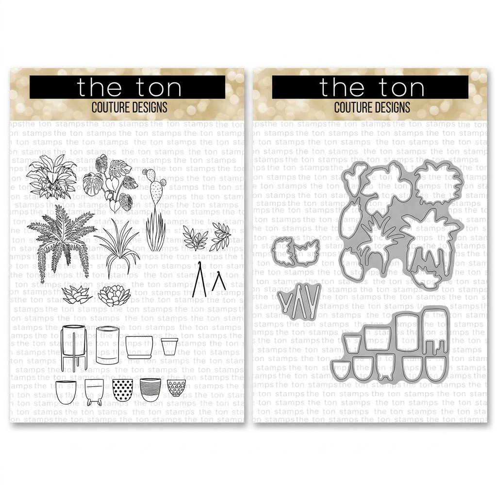 The Ton Stamps - Petite Planters Bundle
