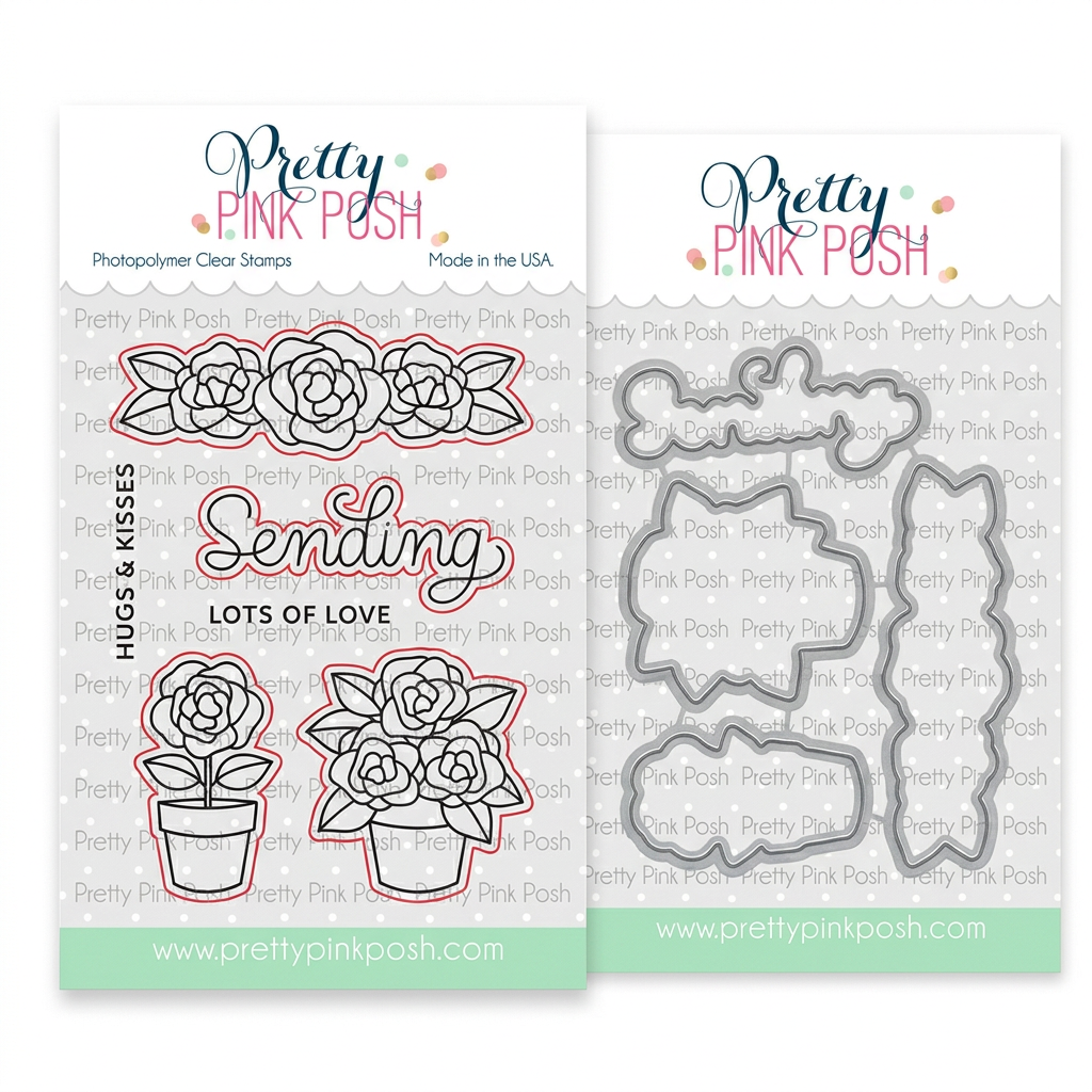 Pretty Pink Posh - Potted Roses Bundle