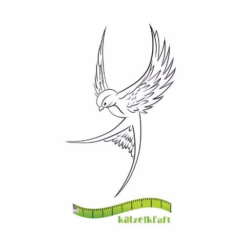 Katzelkraft - Tampon oiseau - Tampon scrapbooking