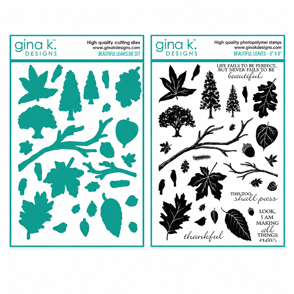 Gina K Designs - Beautiful Leaves Bundle