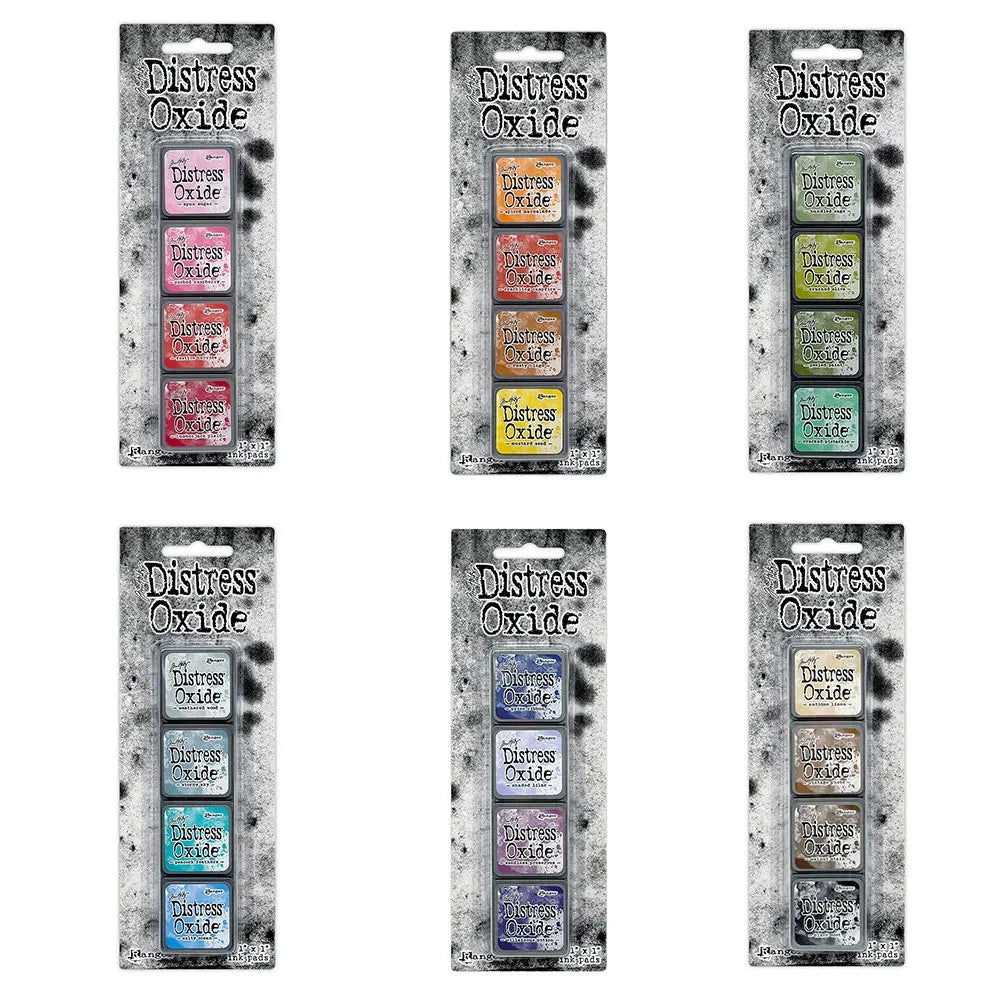 Tim Holtz Distress Mini Oxide Bundle - Kit #1  to Kit #6 - Postage as per Actual