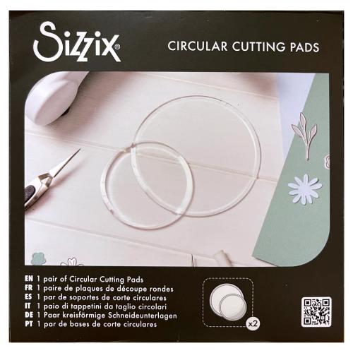 Sizzix Circular Cutting Pads, 3 1/2 "/ 5" (2pcs) (666941)