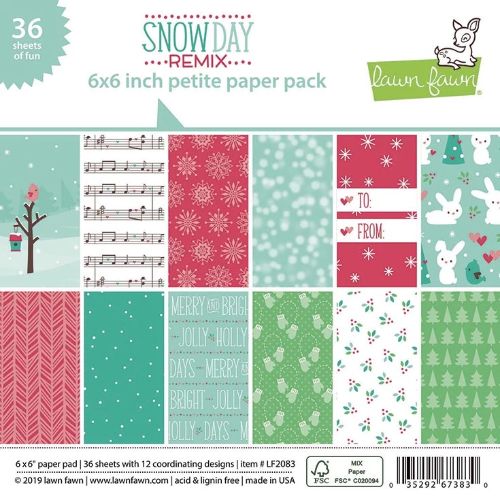 Lawn Fawn - Snow Day Remix Petite Paper Pack