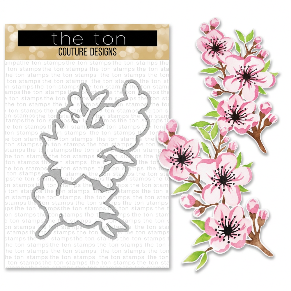 The Ton Stamps - Sweet Cherry Blossoms Bundle