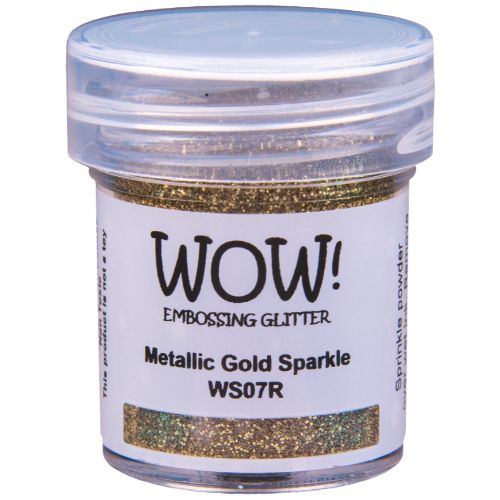 WOW! Embossing Powder 15ml Metallic Gold Rich Sparkle